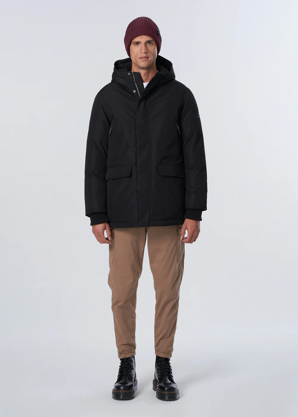 Anderson Oxford Parka - Black - Image 3