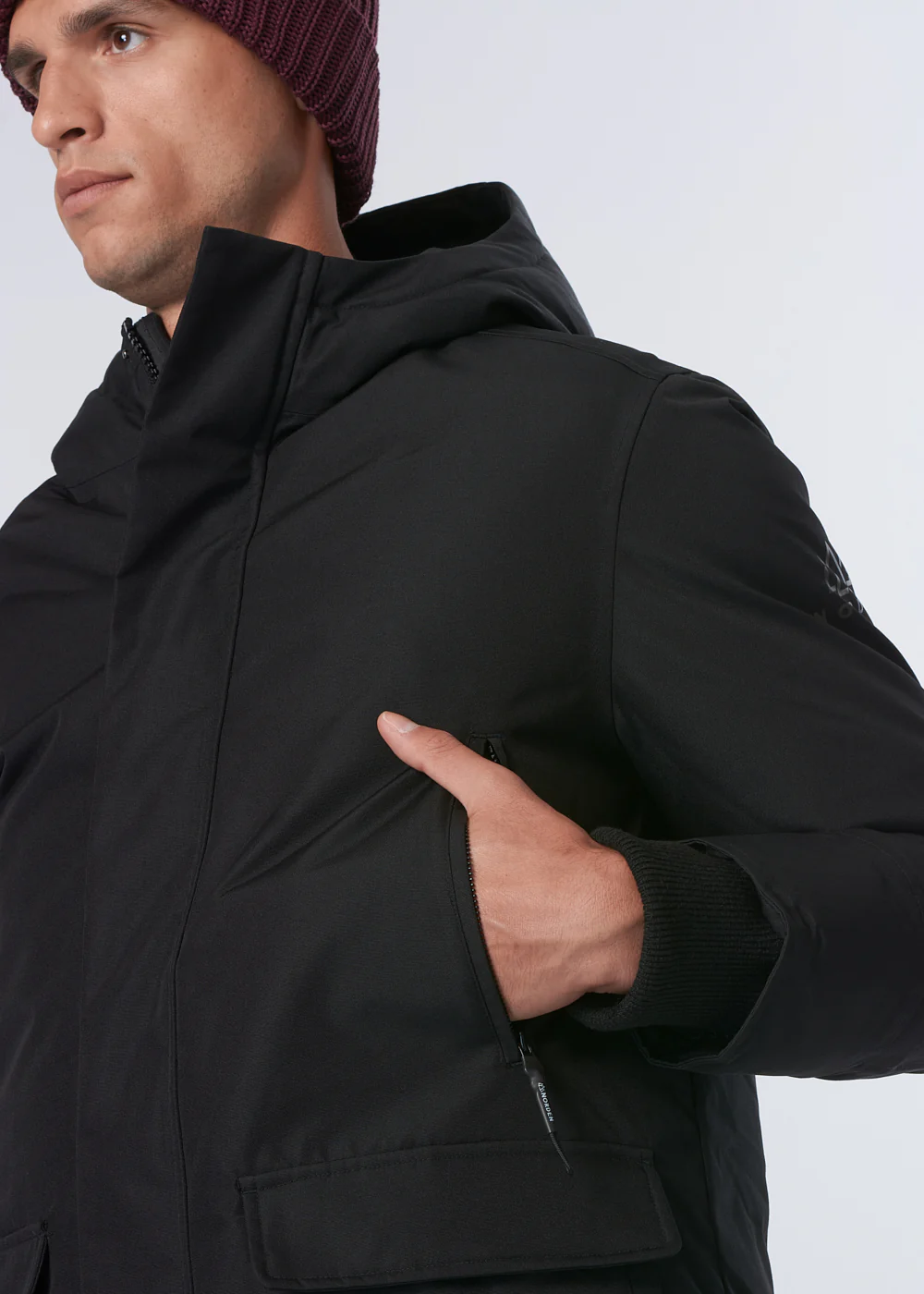 Anderson Oxford Parka - Black - Image 5