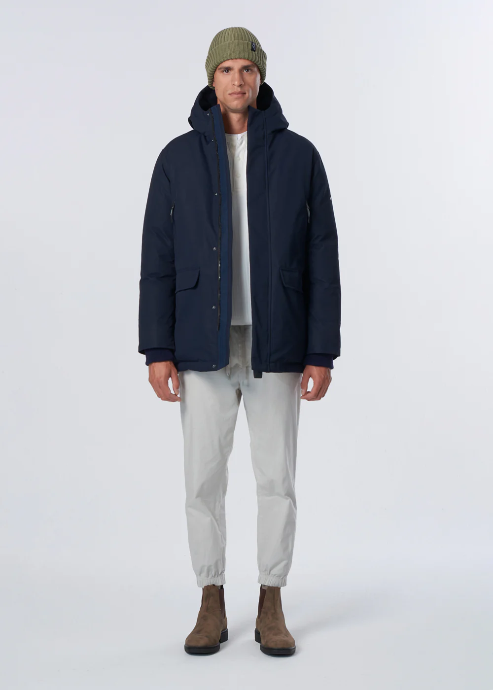 Anderson Oxford Parka - Classic Navy - Image 3