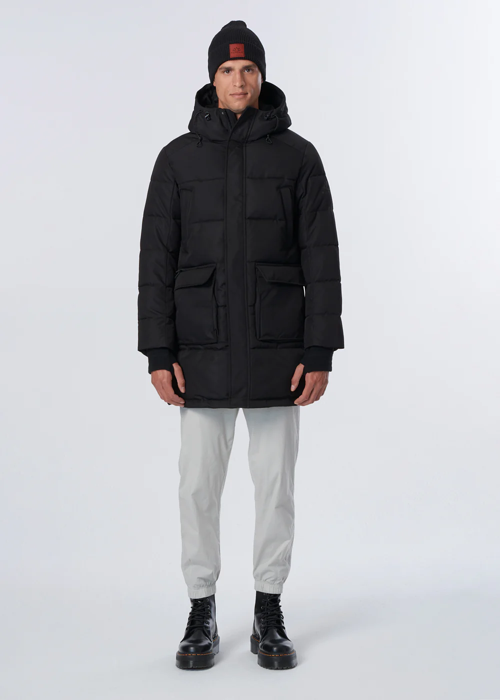 Ari Oxford Parka - Black - Image 3