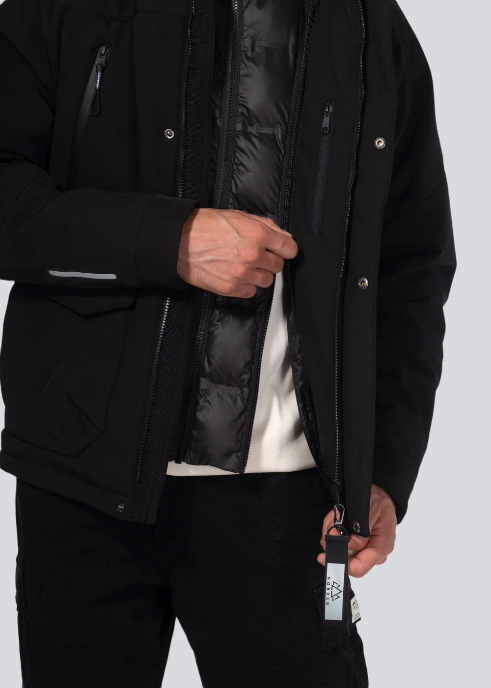 Dag 2-in-1 Jacket - Black - Image 6