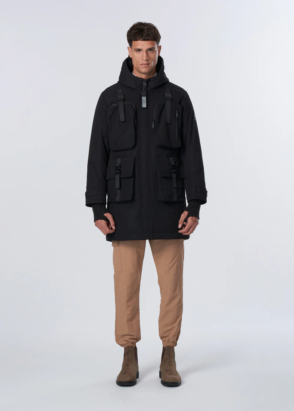 Gunner Oxford Parka - Black - Image 3