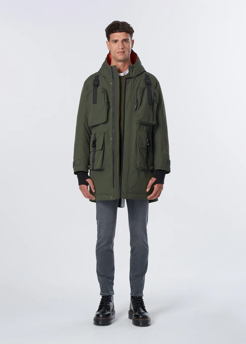 Gunner Oxford Parka - Drift Green - Image 3