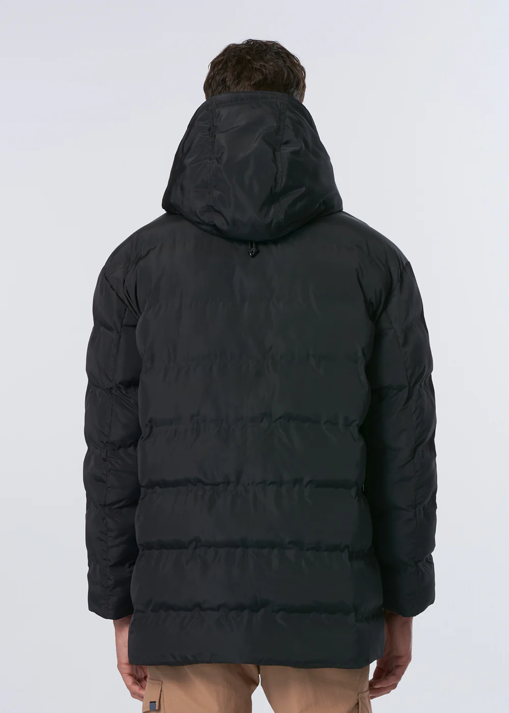 Larz Pongee Puffer - Black - Image 4