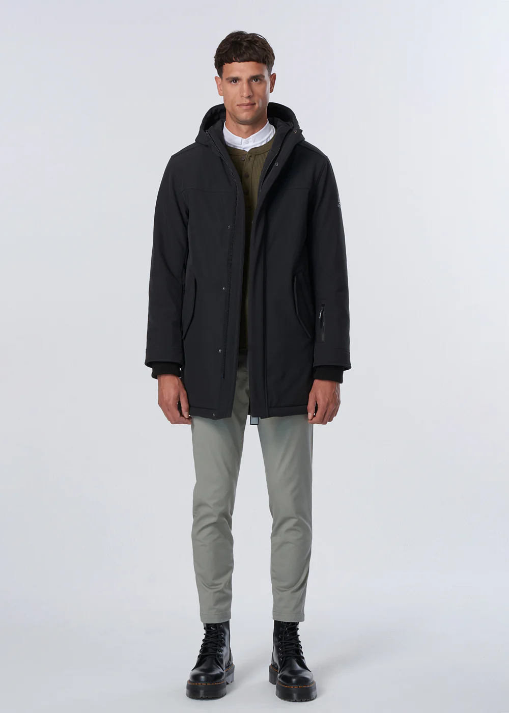 Matias Bonded Parka - Black - Image 3