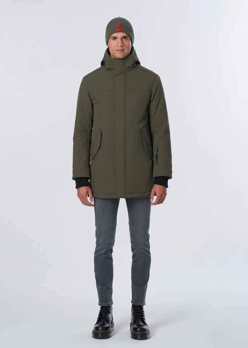 Matias Bonded Parka - Drift Green - Image 3