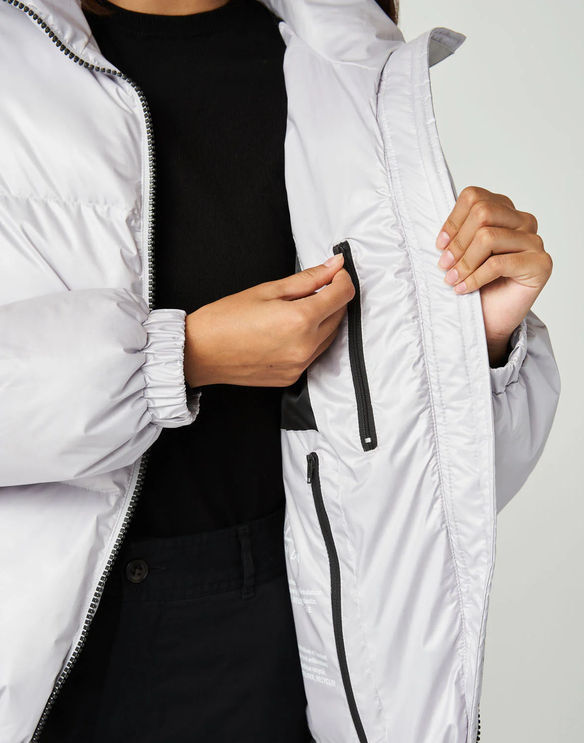 Mia Puffer - White - Image 9