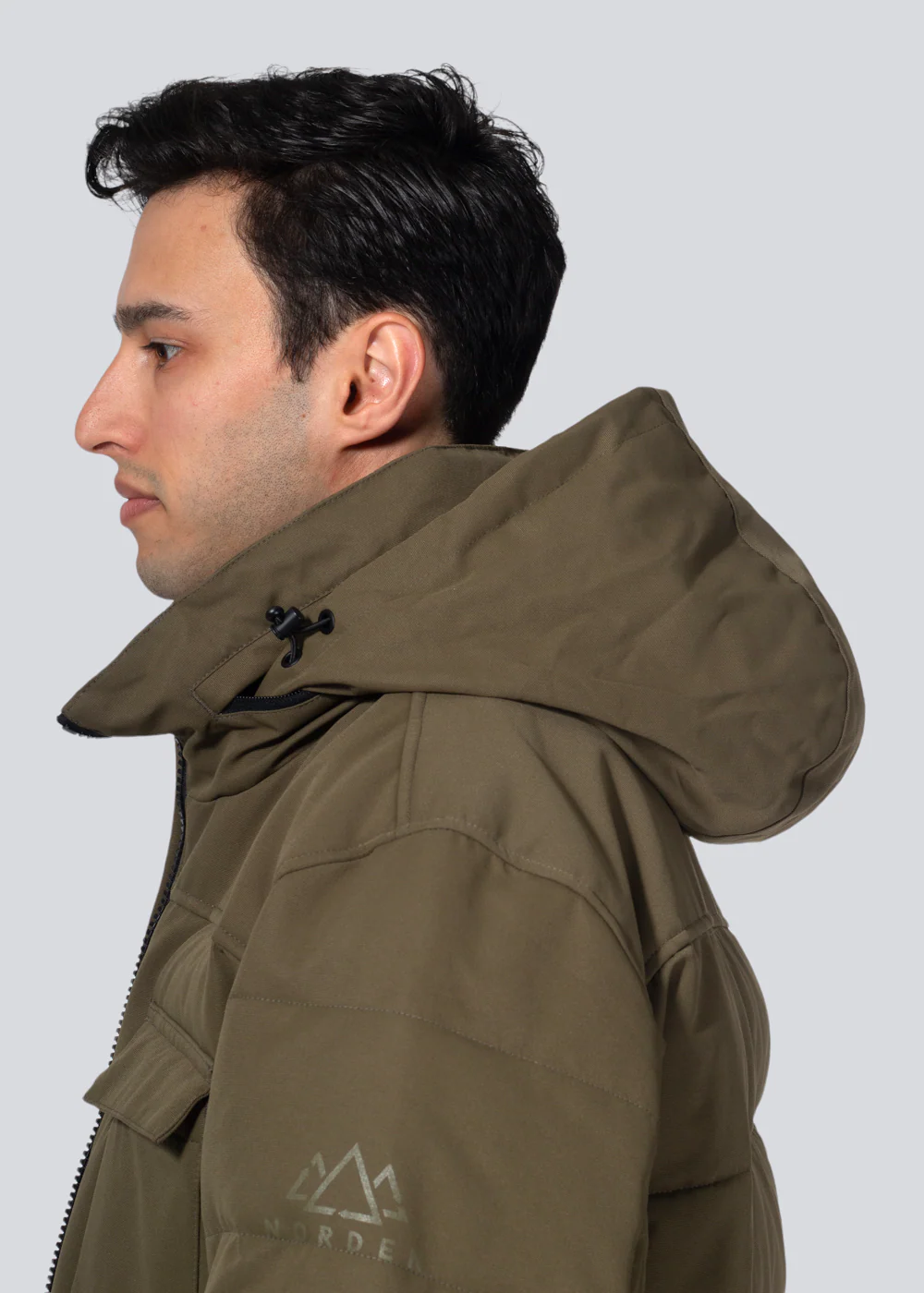 Morten Oxford Jacket - Olive - Image 6