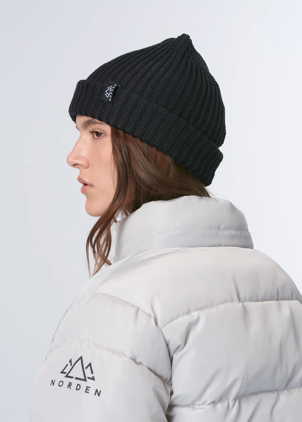 Nisse Unisex Knit Toque - Black - Image 3