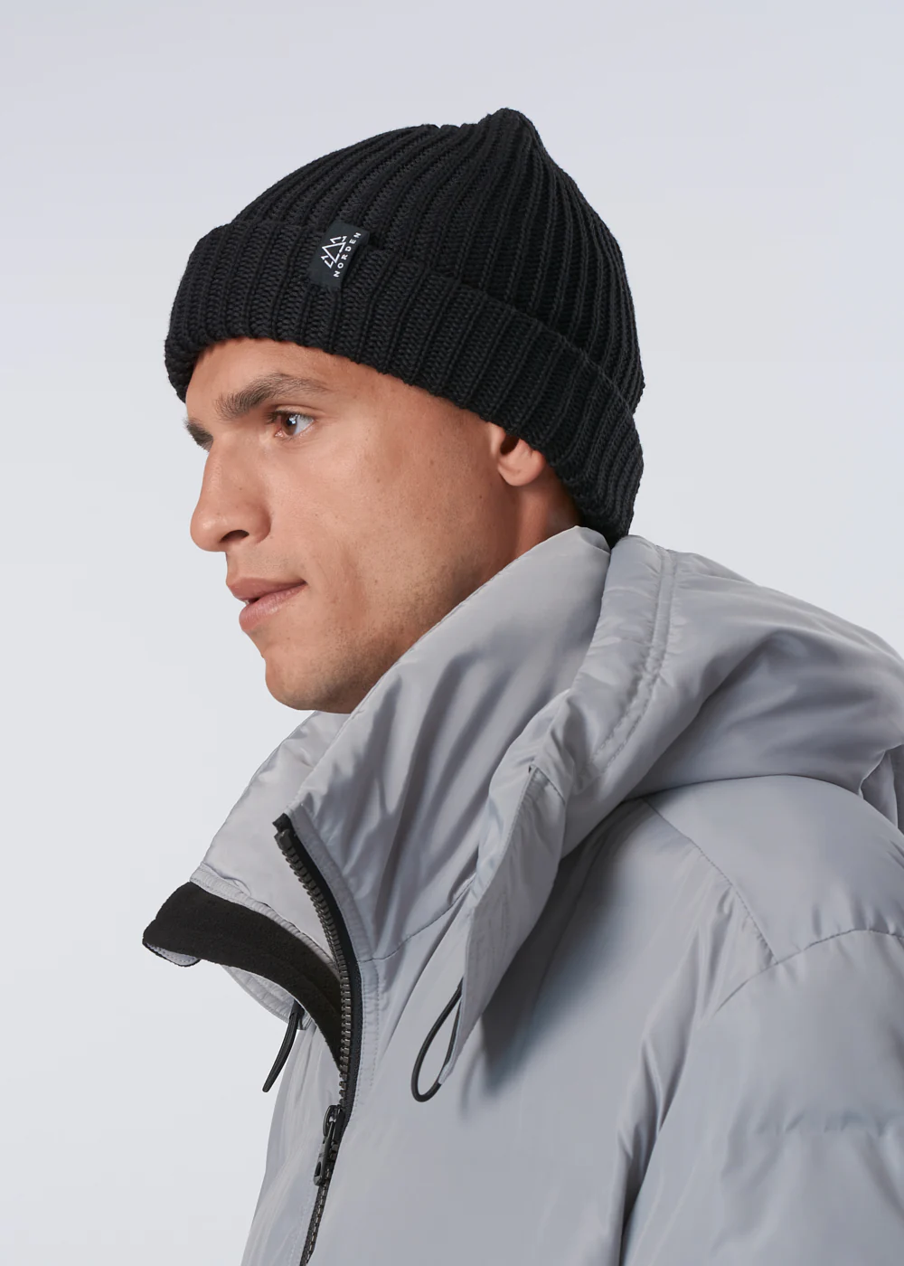 Nisse Unisex Knit Toque - Black - Image 4