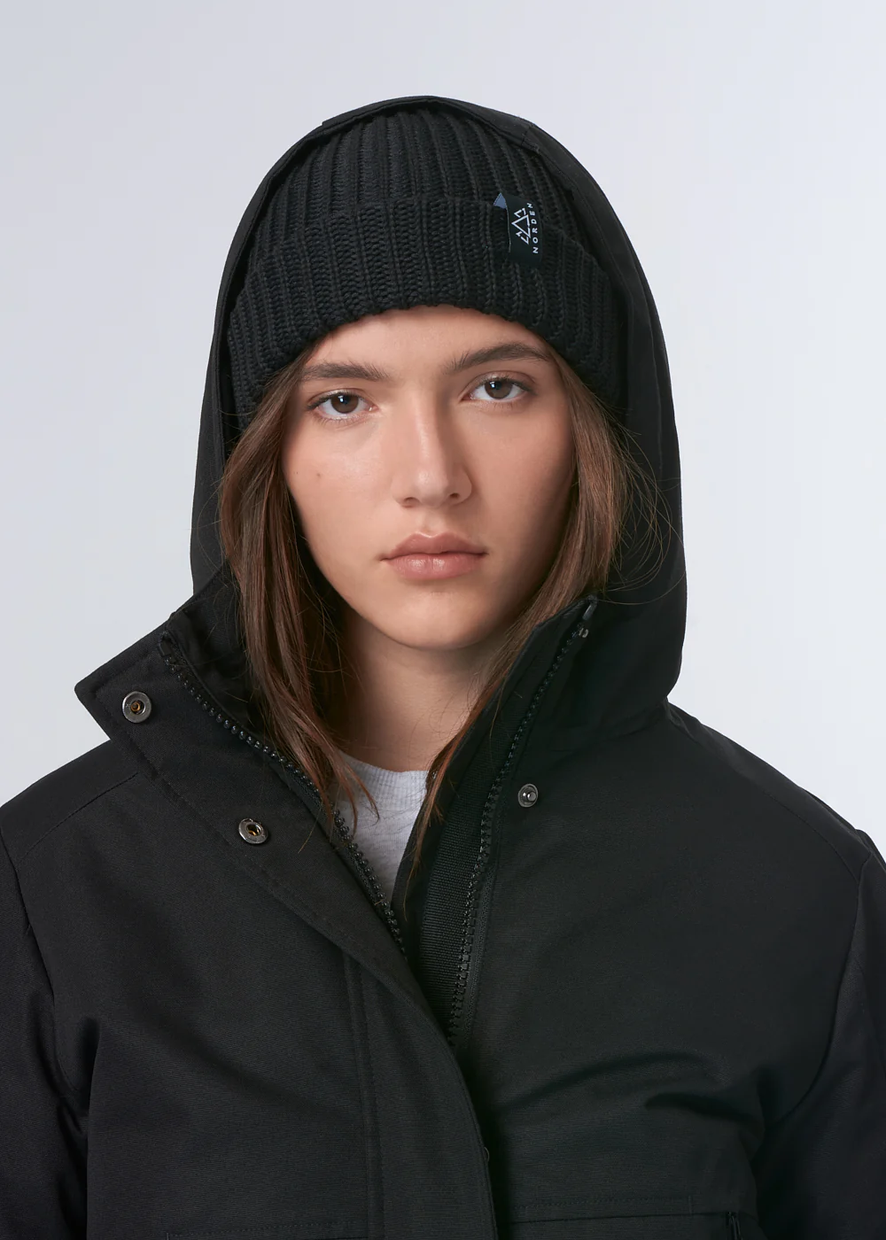 Tova Oxford Parka - Black - Image 5