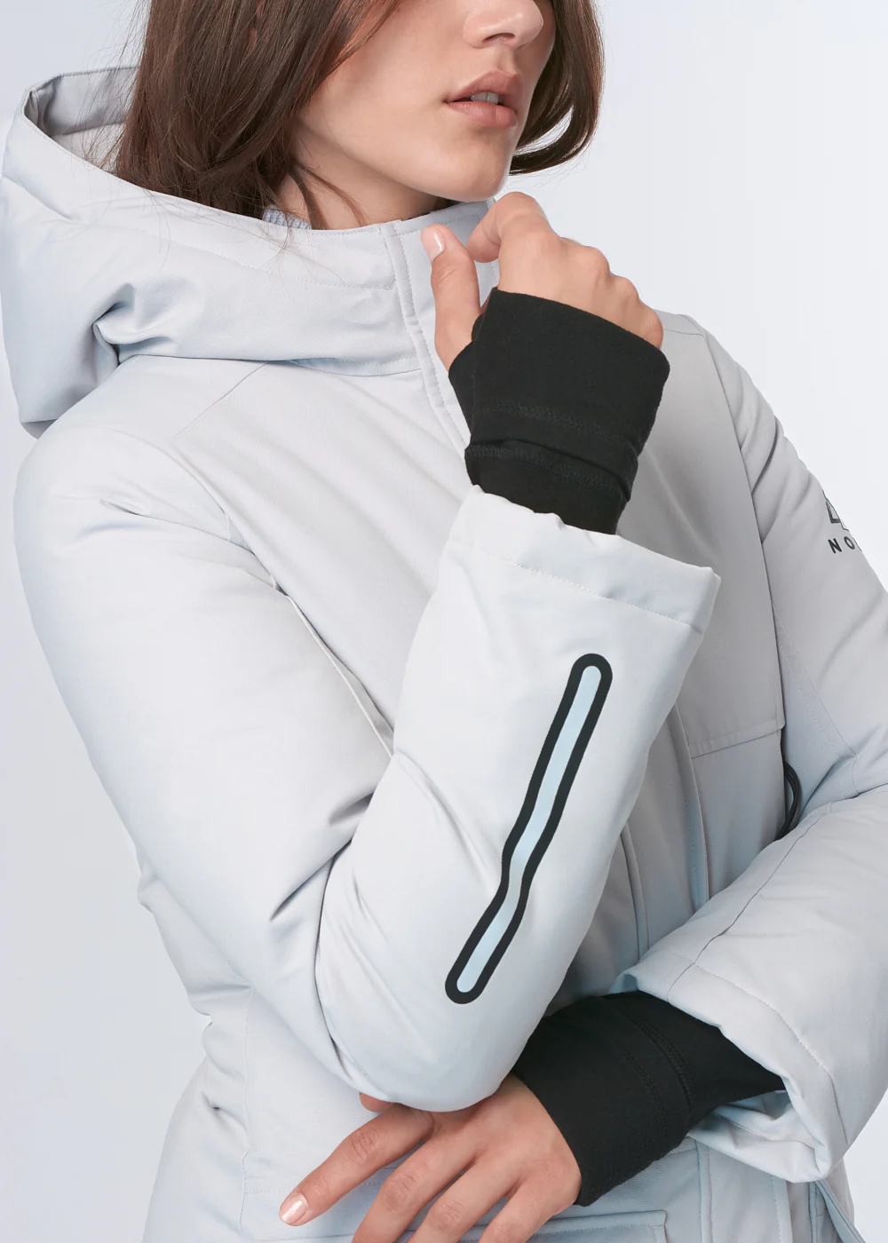 Tova Oxford Parka - Cloud - Image 5