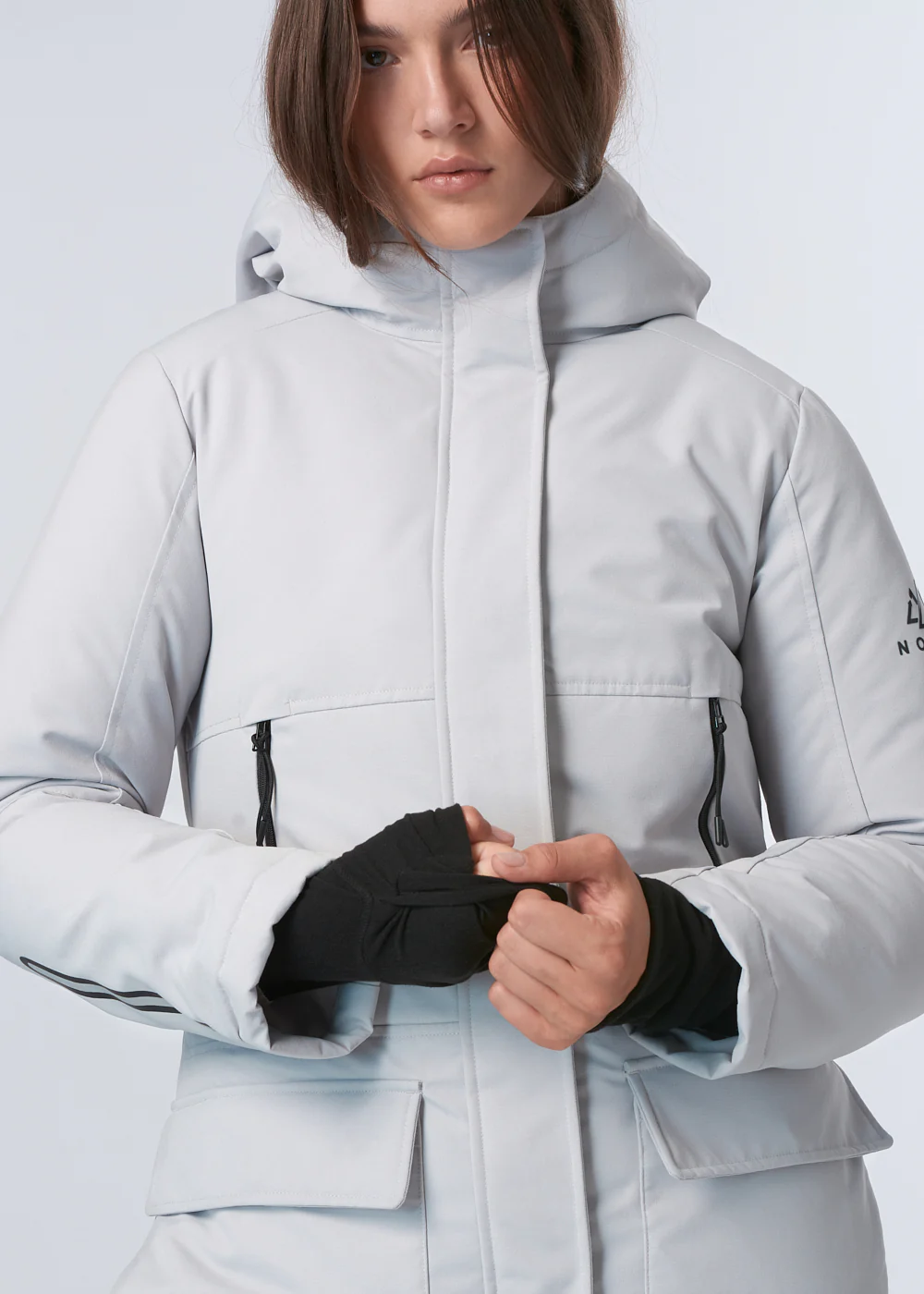 Tova Oxford Parka - Cloud - Image 6